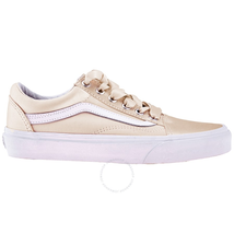 Vans Ladies Pink, White Old Skool Satin Size 5 VN0A38G1R1G
