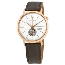 Bulova Classic Silver-White Dial Automatic Men's Watch 97A136