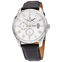 Bulova Classic Wilton Automatic Silver Dial Men's Watch 96C141