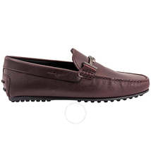 Tod's Doppia T City Gommino Loafers Dark Red XXM0LR0Q700OSERD