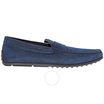 Tod's Men's Dark Bluette Leather Moccasins XXM0VH00010FL1U616