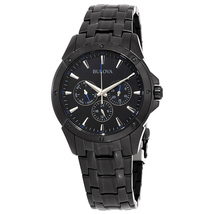 Bulova Classic Multifuction Black Dial Men's Watch 98C121