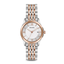 Bulova Classics White Mother of Pearl Dial Ladies Watch 98M125