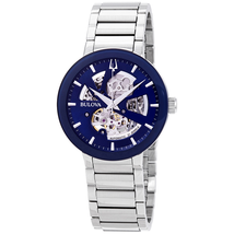 Bulova Modern Automatic Blue Dial Men's Watch 96A204