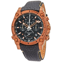 Bulova Precisionist Chronograph Quartz Black Dial Men's Watch 97B188