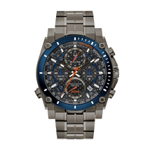 Bulova Precisionist Chronograph Quartz Black Dial Men's Watch 98B343