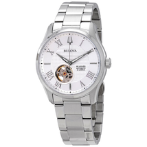 Bulova Wilton Automatic Silver Dial Men's Watch 96A207