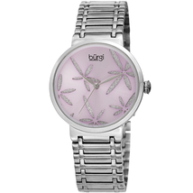 Burgi Purple Dial Ladies Watch BUR190SSPU