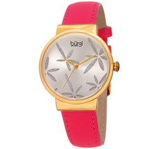 Burgi Silver Dial Ladies Watch BUR191PK