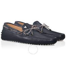 Tod's Men's Black Gommino Leather Driving Shoes XXM0GW05473D909993