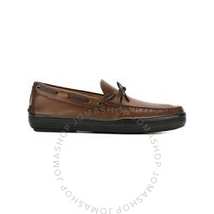Tod's Men's Boat Shoes in Dark Natural XXM0YR00050BRXS003