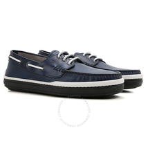 Tod's Men's Boat Shoes in Light Baltic XXM0YR0P600BRXU803