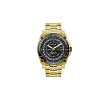Bulova Precisionist Quartz Diamond Black Dial Men's Watch 98D156