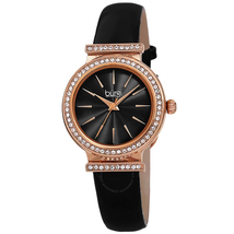 Burgi Black Dial Ladies Watch BUR230BK