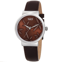 Burgi Brown Dial Ladies Watch BUR191BR