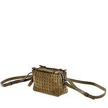 Tod's Ladies Shoulder Bag Gommino Bag Amry Green Diodon Bauletto Micro XBWDONH0000FRIV612