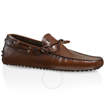 Tod's Men's Cocoa Leather Moccasins XXM0GW05470D9CS801