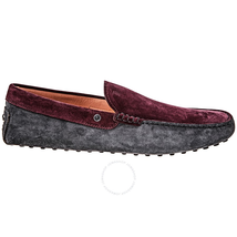 Tod's Men's Driving Shoes in Suede in Shadow/Madeira XXM0WG0M920RE065TR