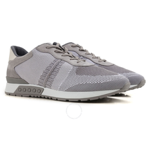 Tod's Men's Fabric and Suede Sneakers in Fog/White XXM15A0S580RQ2065D