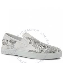 Tod's Men's Slip-on Shoes Leather in White XXM0XY0O801S08B001