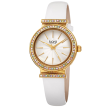 Burgi Quartz White Dial Ladies Watch BUR243WT