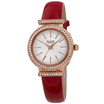 Burgi Silver Dial Ladies Watch BUR230RD