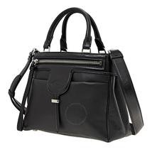 Tod's Ladies Top Handle bag Jutti Black Ans 2 Manici Zip Tophdl XBWANSF0200II9B999