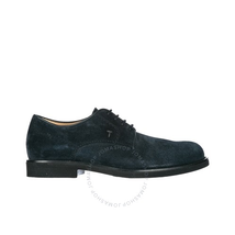 Tod's Men's Classic Suede Lace Up Formal Shoes in Night XXM0WP00C20RE0U805