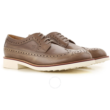 Tod's Men's Derby Shoes in Swamp XXM0VU00C10SADC407