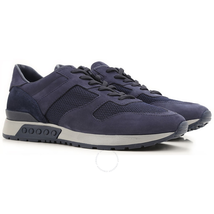 Tod's Men's Nubuck Sneakers in Galaxy XXM15A0T010G55U820