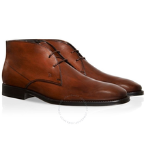 Tod's Men's Dark Orange Suede Lace-up Ankle Boots XXM0TZ00D80D9CG804