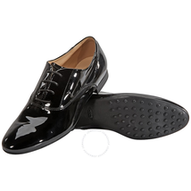 Tod's Womens Suede Lace Up Oxford Shoes in Black XXW0ST00N50OW0B999