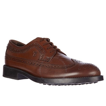 Tod's Men's Cocoa Derby Shoes XXM0ML00C10D9AS801