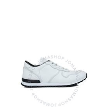 Tod's Men's  Suede Lace Up Active Trainer Sneaker in White XXM0YM0R360SSSB001