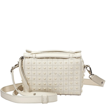 Tod's Tods Suede Crossbody Bag- White XBWDONH9000RED