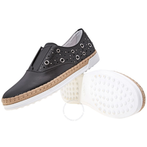 Tod's Womens Slip-On Shoes in Black XXW0TV0J984BR0B999