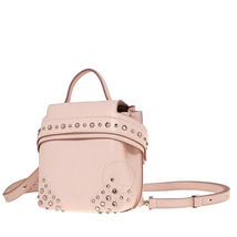 Tod's Ladies Leather Wave Pink Micro Wave Backpk Crystal XAWAMRGS001RLXM420
