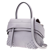 Tod's Ladies Shoulder Bag Wave Lilac Wave Monospalla Mini Gomm XBWAMRWD101MCLL022
