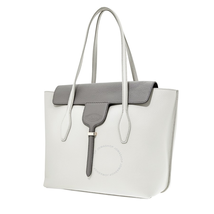Tod's Ladies Tote bag Joy Light Gray New Joy Tote Large Bicolr XBWANXA0300RIB8Z38