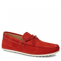 Tod's Men's Tulip Leather Moccasins XXM0VH00050NARR016