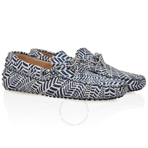 Tod's Men's White Gommino Driving Shoes XXM0GW05477SFLB001