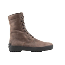Tod's Men's Medium Clay Genuine Leather Ankle Boots Winter Gommino XXM0HW00500FL1B213
