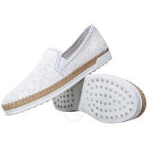 Tod's Womens Slip-On Shoes in White XXW0TV0P330CPKB001