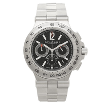 Bvlgari Diagono Automatic Black Dial Men's Watch DP42BSSDCH