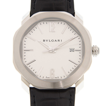 Bvlgari Octo Roma Automatic White Dial Watch OC41C6SLD