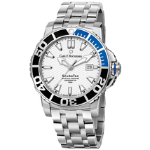 Carl F. Bucherer Patravi ScubaTec White Dial Men's Watch 00.10632.23.23.21