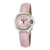 Cartier Ballon Bleu Automatic Pink Dial Ladies Watch WSBB0002