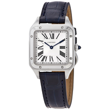 Cartier Santos-Dumont Quartz Silver Dial Ladies Watch WSSA0023
