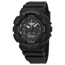 Casio G Shock S Series Black Dial Ladies Analog-Digital Watch GMAS130-1A