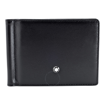 Montblanc Meisterstück 6 CC Men's Leather Wallet With Money Clip 5525
